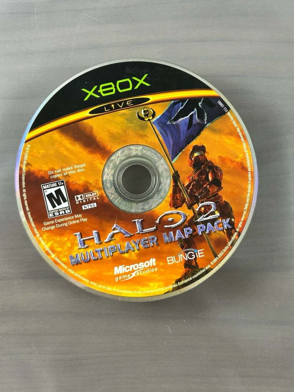 Halo 2 Multiplayer Map Pack Original Xbox 2005 Disc Only Untested